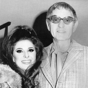 Bobbie with husband Bill Harrah on their honeymoon 18-12-69