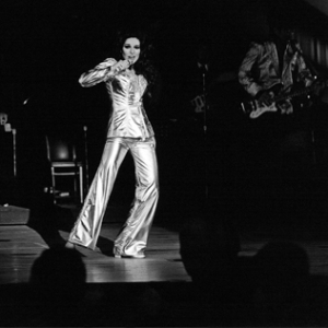 Bobbie performing her Elvis Tribute Las Vegas 1974
