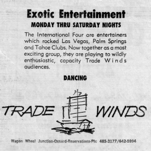 International Four advert, 1966